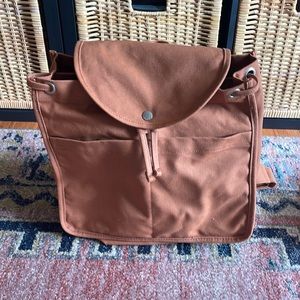 BAGGU: Drawstring Backpack - Color: Pinto